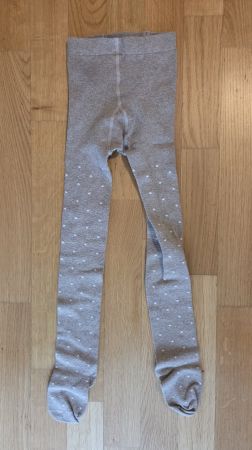 Strumpfhose Gr. 122/128, Farbe Beige, guter Zustand