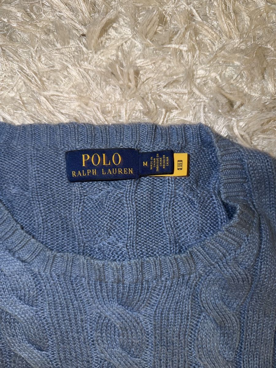 Polo Ralph Lauren Pullover & Sweatshirts: Ralph Lauren Knit Hellblau, Grösse M – Gebraucht aus Zürich von leo_cp7r 1