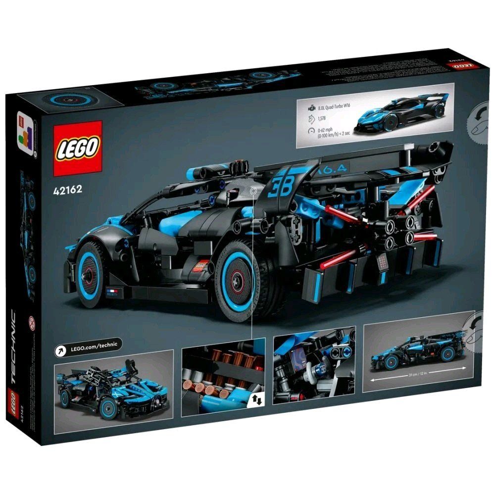 Lego Baukästen: LEGO TECHNIC Bugatti Bolide Agile Blue - LEGO 42162 – Neu und originalverpackt aus Müstair von 1Collector1 1