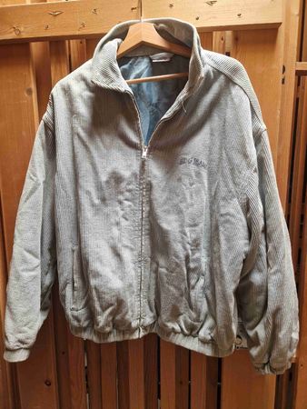 Cordjacke hellblau Grösse S
