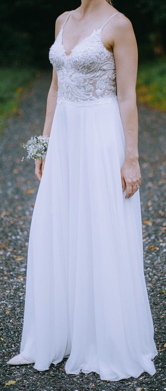 Kleider: Secondhand Brautkleid von Kotapska, Grösse 34-36 – Gebraucht aus Brunnen von Herzig-Brautmode