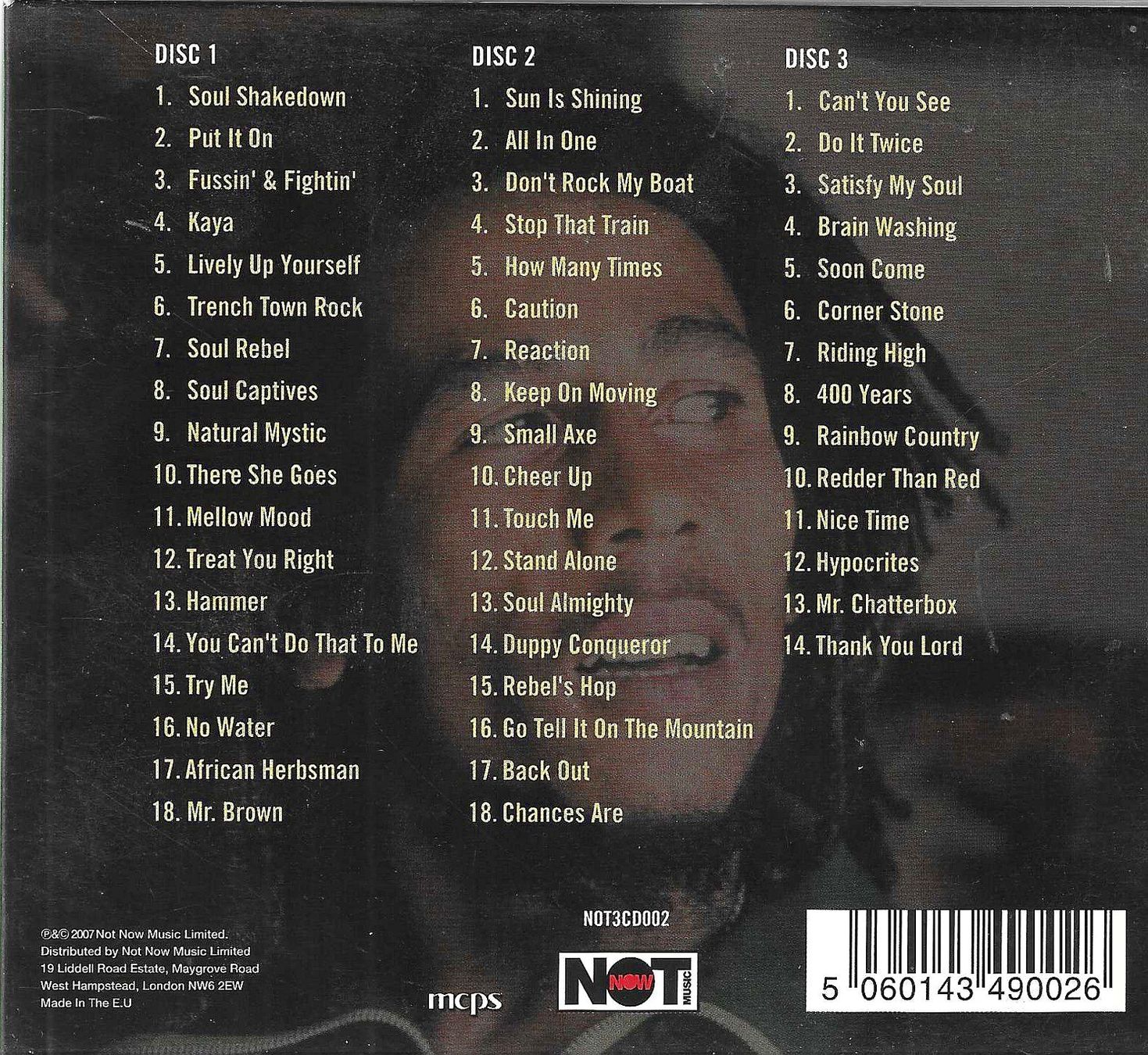 CD: Bob Marley 3 CD's Digipack -- A Legend 50 Reggae Classic – Usato da Savagnier venduto da Ne2065 1