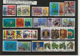 timbre série annuelle 1992