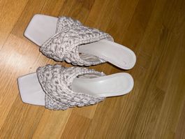 Mules Sandalen Grau Premium H&M 41/42