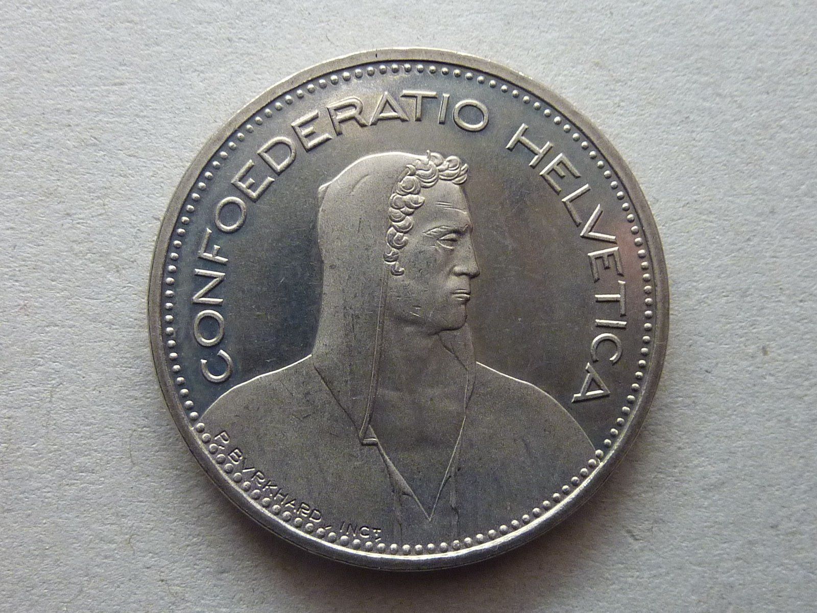 Toutes les monnaies: 5 Fr. 1990  unz. / stgl. – D'occasion à Seon par aee_7gpz 1