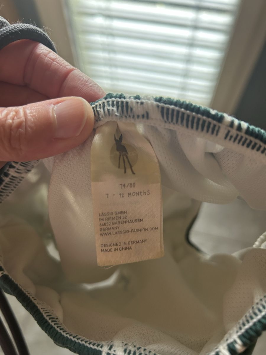 Pantaloni: Swimmhose Lässig Gr 74/80 – Usato da Langnau am Albis venduto da Elli2013 2