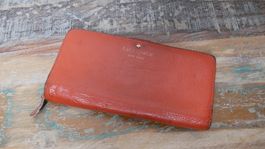 Kate Spade New York Portemonnaie orange Geldbörse Leder