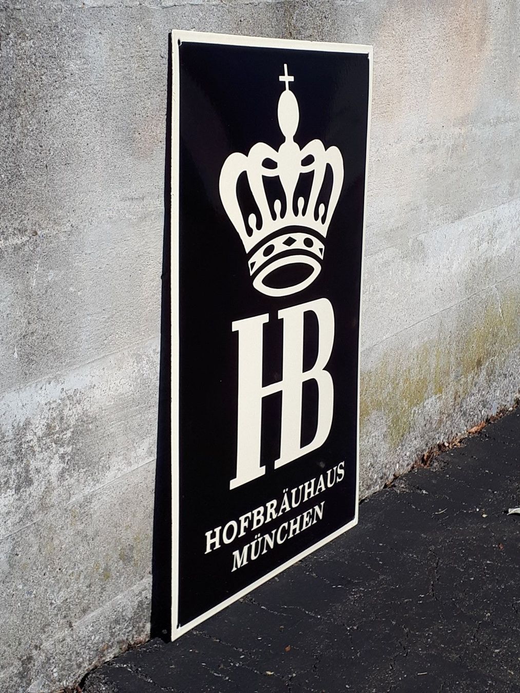 Insegne: Emailschild Hofbräuhaus München – Usato da Zürich venduto da timbuktu03 1