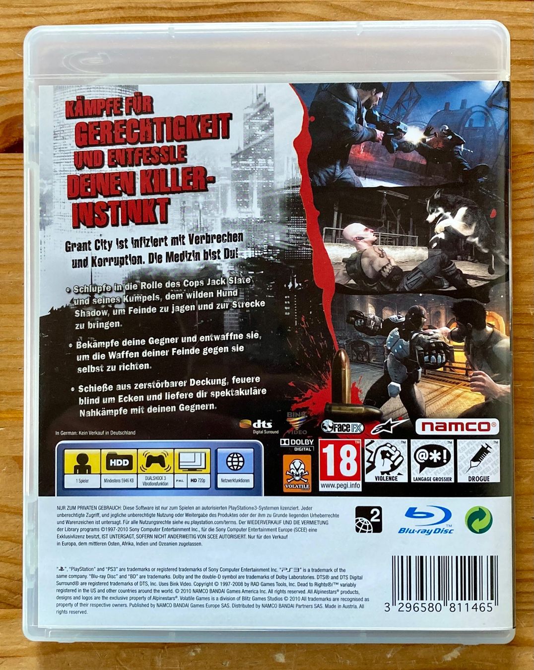 Sony Giochi: Dead to Rights: Retribution (NEU) - PS3 – Nuovo (secondo la descrizione) da Zürich venduto da Djmotionch 3