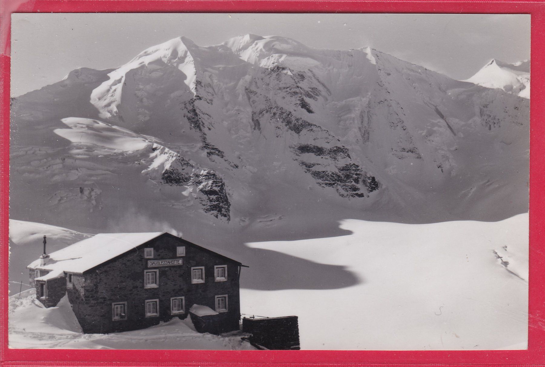 Cartoline postali: DIAVOLEZZA-HÜTTE UND PIT PALÜ – Usato da Oberrieden venduto da Gebirgsstelze