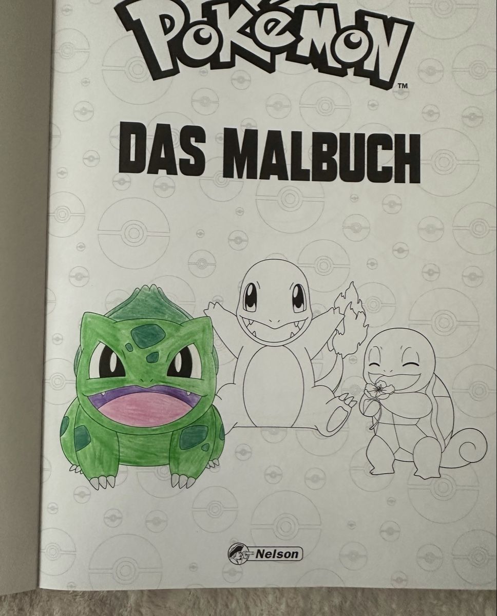 Bücher: Pokémon Das Malbuch – Gebraucht aus Glattbrugg von sab_989l 2