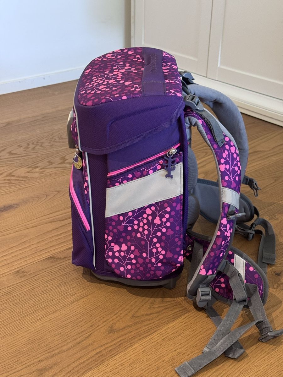 Kindertaschen: Step by Step Schulrucksack Easy Grow lila/pink – Gebraucht aus Wolfhausen von Donatius777 2