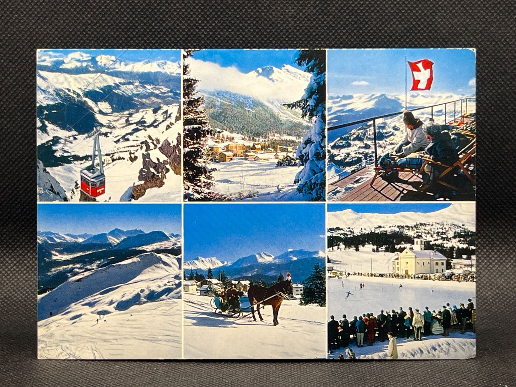 Cartoline postali: Lenzerheide-Valbella, 1500 m ü.M. – Usato da Widnau venduto da Brusi9