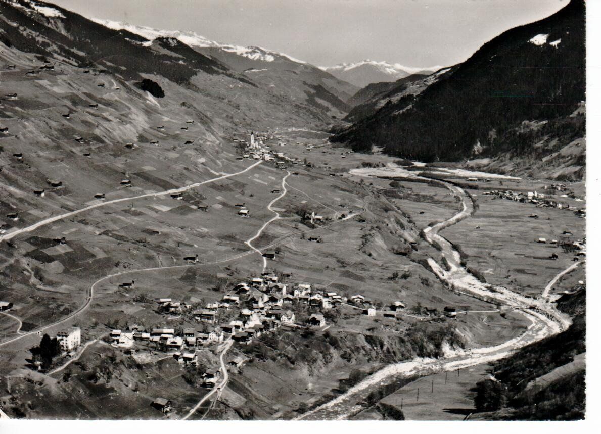 Ansichtskarten: Flugaufnahme Compadials 1957 – Gebraucht aus Wolhusen von Curver9