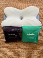 Oreiller Derila en mousse à mémoire de forme, avec 3 taies
