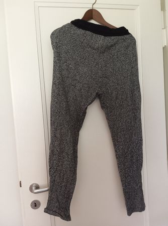 Coole Trainer hose, Grösse M, Grau/Schwarz - Herbst Sale!