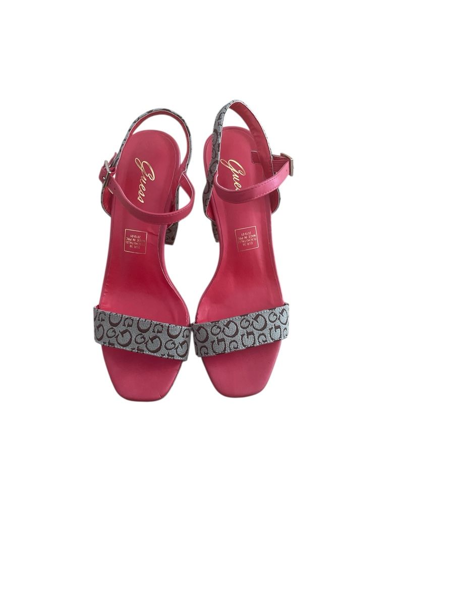 Guess Damenschuhe: Guess Sandalen mit Absatz, Gr. 39, Sommer! – Neu und originalverpackt aus Sennwald von _shppng 4