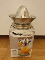 Presse-agrumes neuf avec recipient en verre, HappyTappi