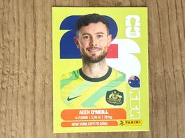Panini FIFA World Cup 2026 Sticker Aiden O'Neill AUS 14