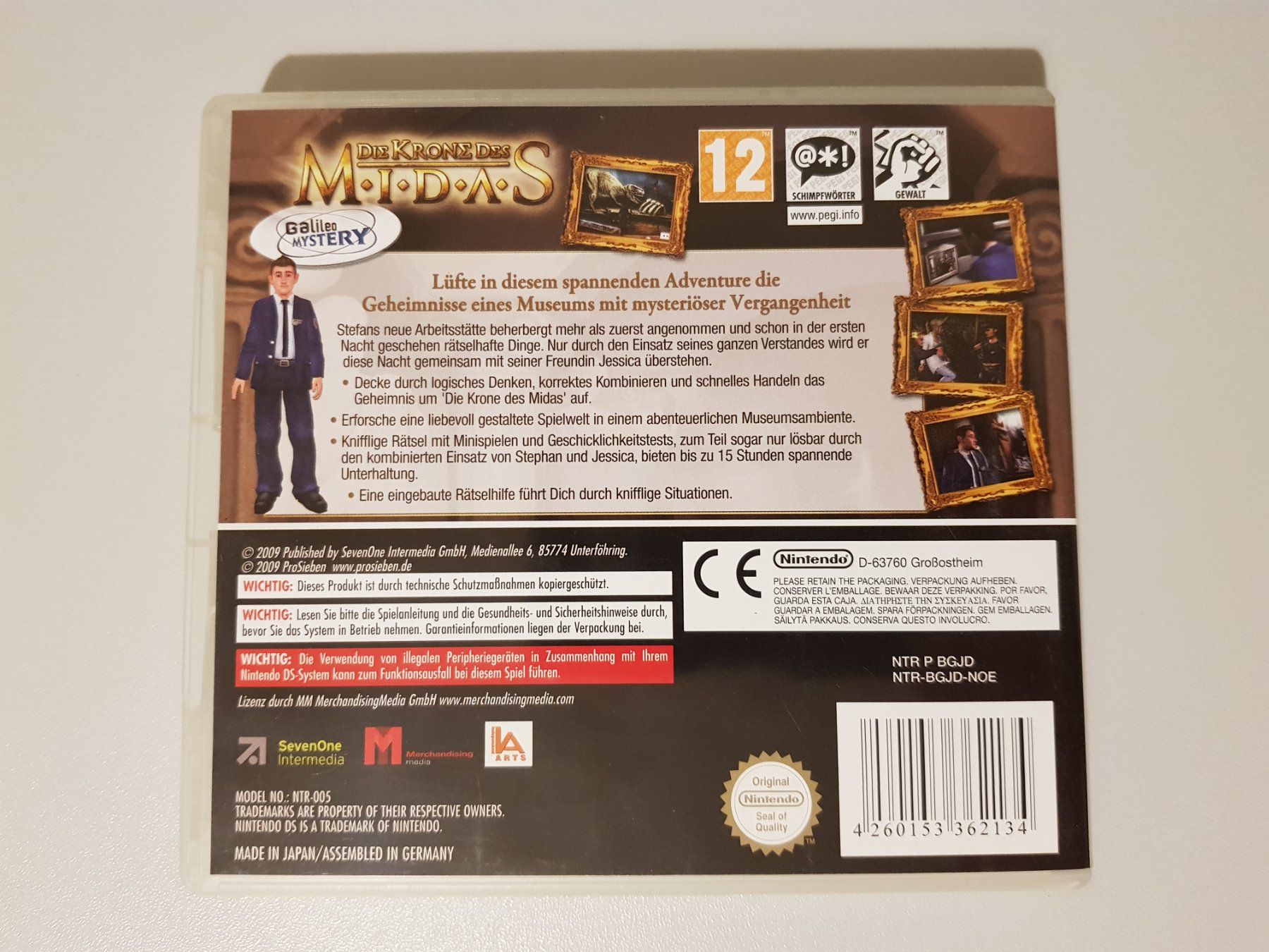 Nintendo Spiele: Die Krone des Midas /DS – Gebraucht aus Münchenstein von 2DGames 1