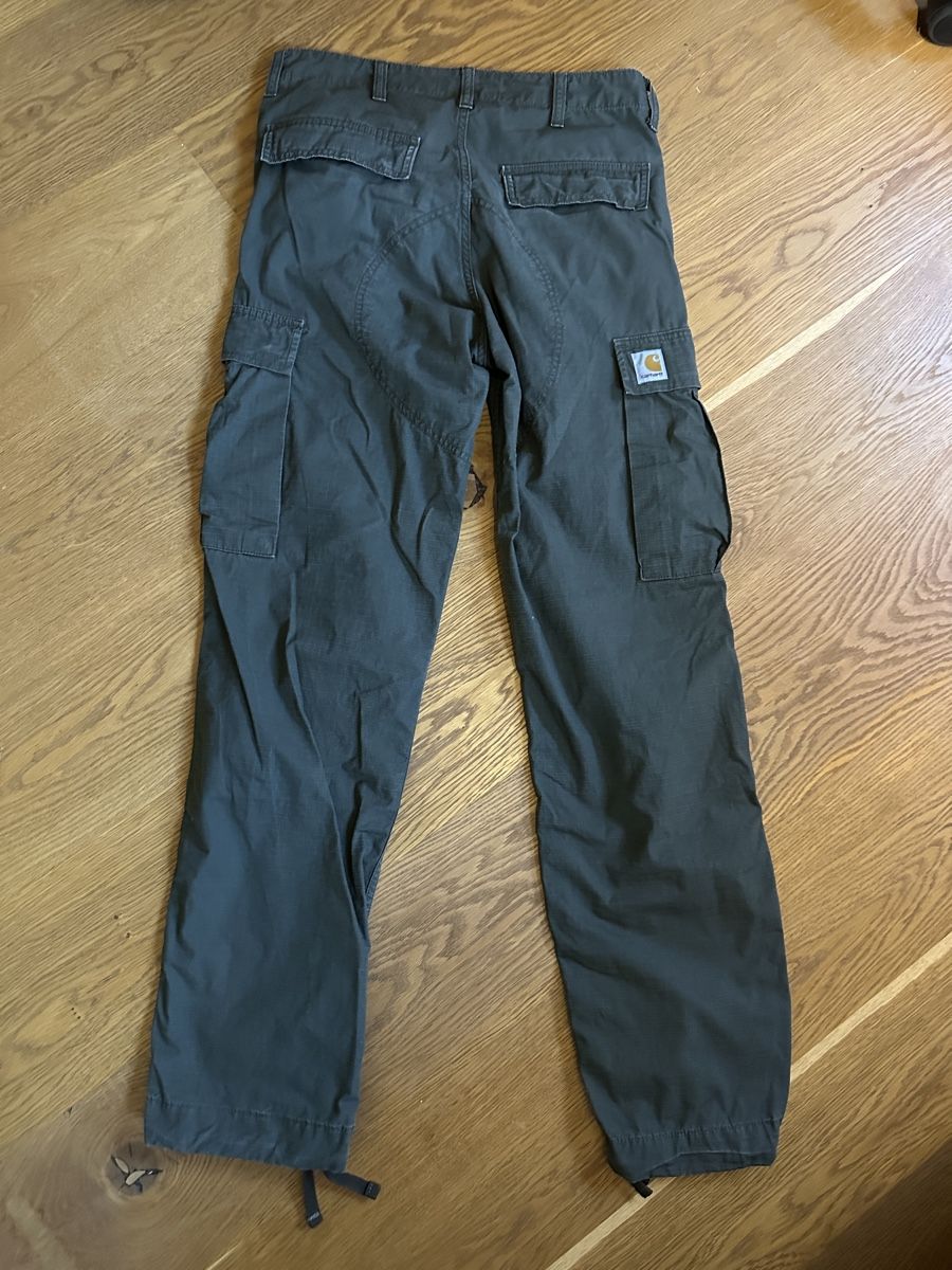 Carhartt Pantaloni: Regular Cargo Pants; Carhartt, grau, 32x32, – Nuovo (secondo la descrizione) da Hettlingen venduto da Nonnenhase 2