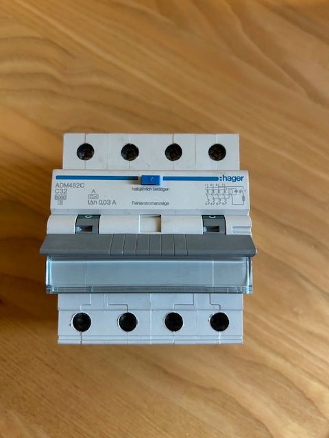 Hager Schalter: FI/LS-Schalter Hager ADM482C C32 – Neu (gemäss Beschreibung) aus Ricken SG von Ruoss 2