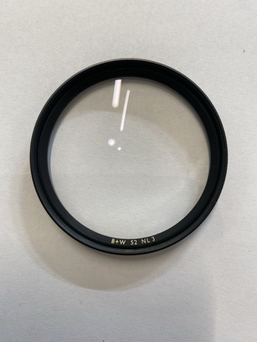 Filtri: B+W Nahlinse NL3 Filter 52mm – Usato da Zürich venduto da KochphotoAG 1