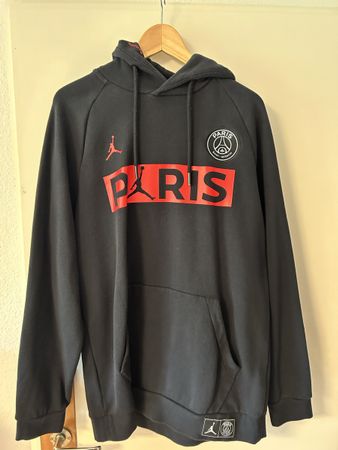 Nike Jordan PSG Paris Saint Germain Hoodie Schwarz