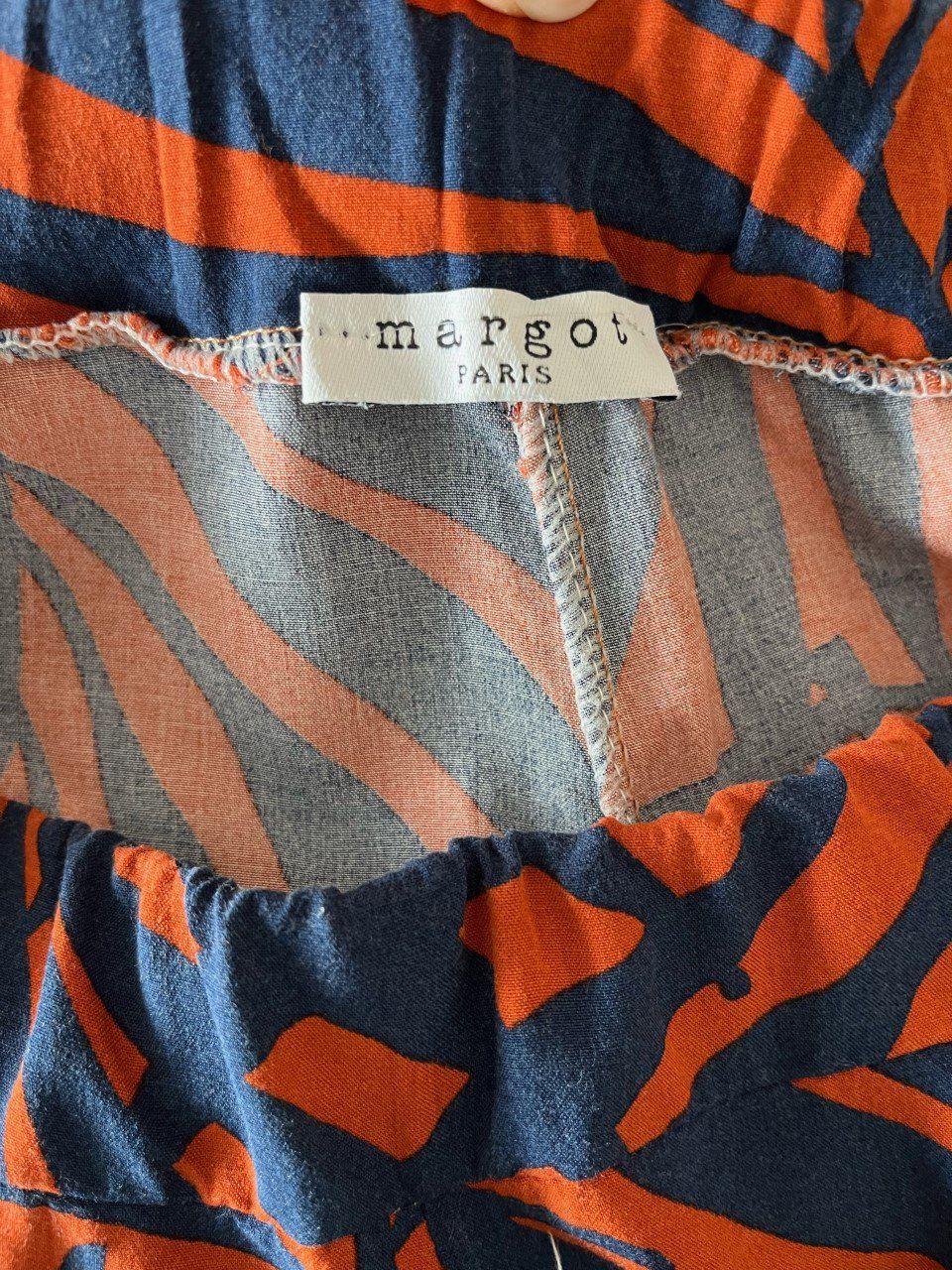 Pantaloni: Freizeithose Gr. XS/S, Farbe orange/blau – Usato da Triesen venduto da dardaleni 3