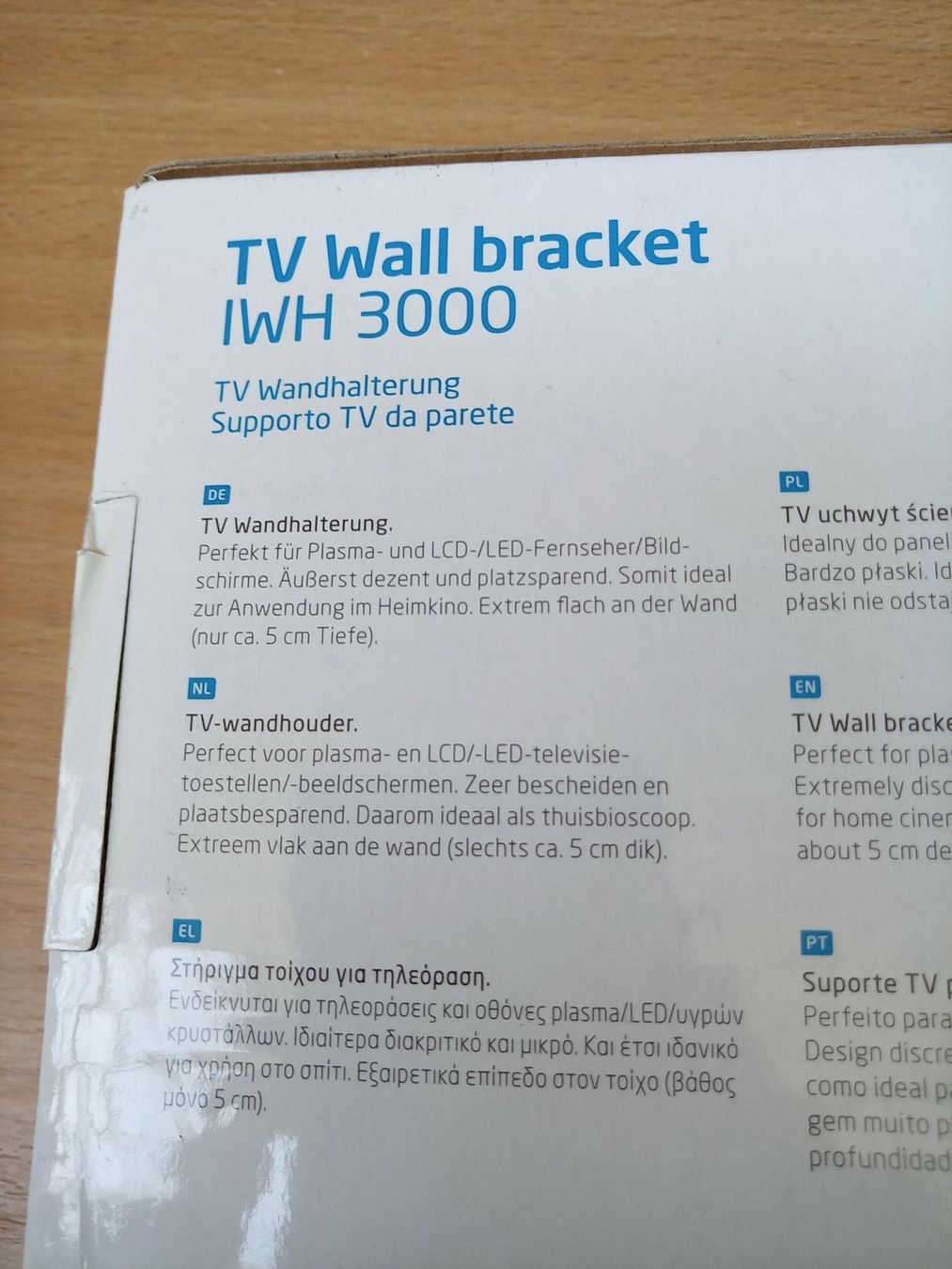 Supporti a parete: TV Wandhalterung – Nuovo e nell'imballaggio originale da Wängi venduto da Ladys_First 2
