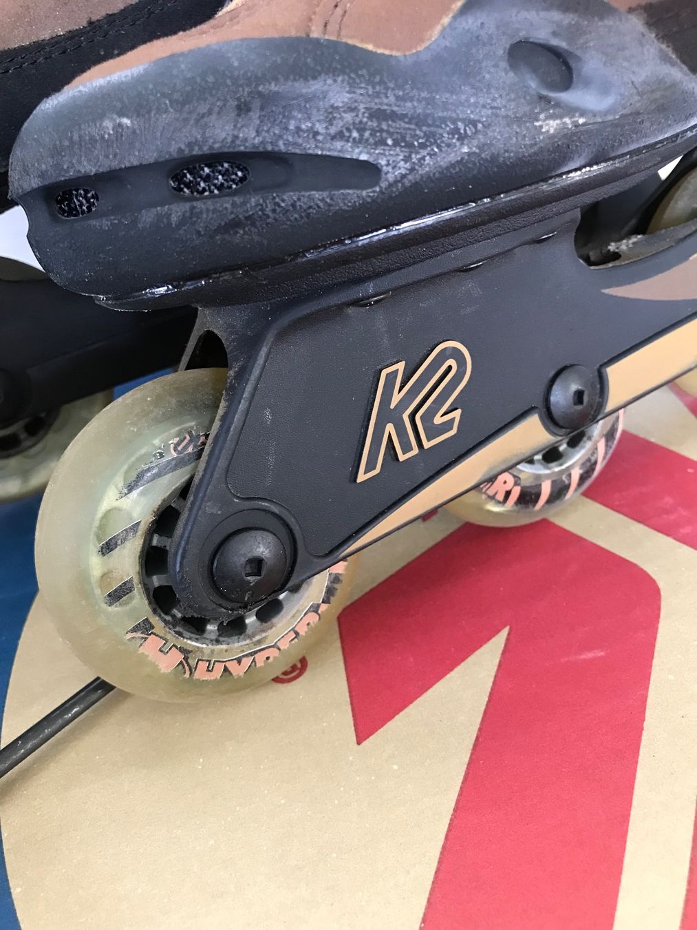 K2 Pattini in linea & Pattini a rotelle: K2 Inline Skates, Grösse 39.5, Top Zustand – Usato da Düdingen venduto da Manuela14 8
