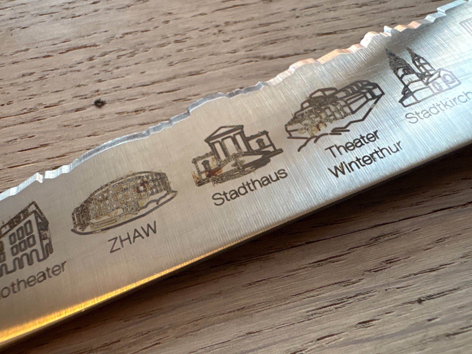 Panorama Knife Küchenmesser: Panoramamesser Winterthur – Gebraucht aus Elgg von Jo_Naj 3