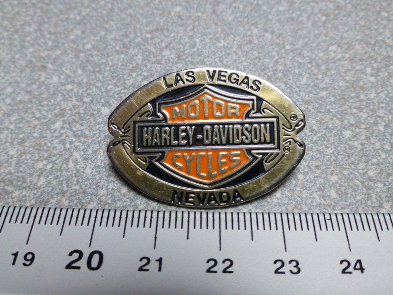Placchette & Badge: PIN PINS HARLEY DAVIDSON HOG ABZEICHEN CHAPTER – Usato da Gränichen venduto da Jumbo77