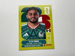 Panini WM 2026 Sticker Alex Vega Mexiko 18