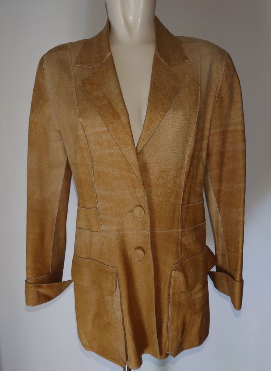 Roberto Cavalli Giacche: ROBERTO CAVALLI LUXURY LEATHER JACKET – Usato da Baden venduto da agora_newgeneration