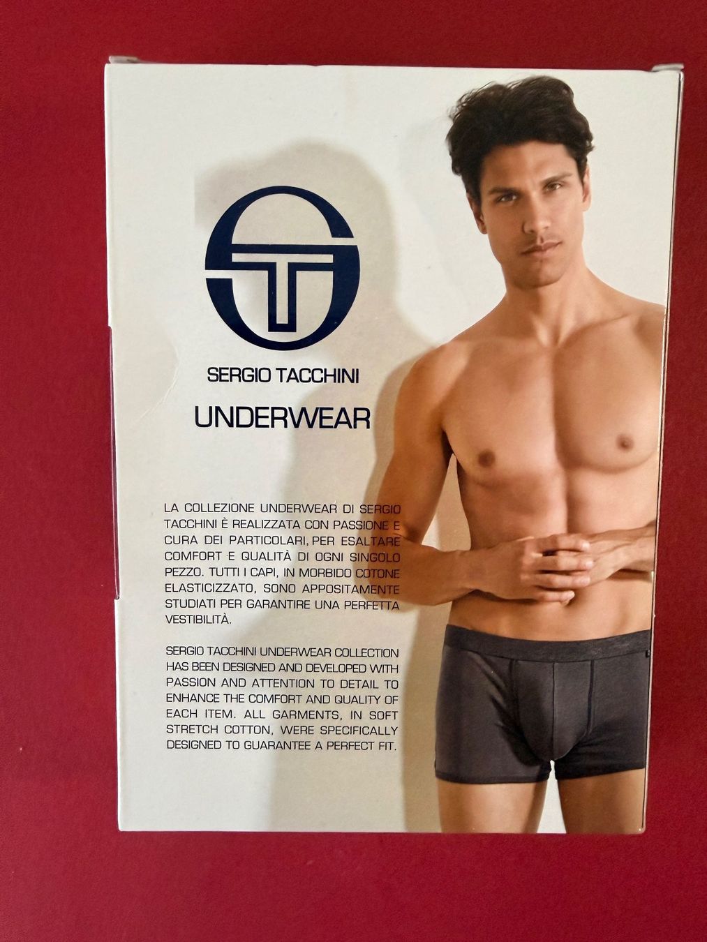 Biancheria intima: SERGIO TACCHINI, Boxershorts, Grösse M, Farbe Grau – Nuovo e nell'imballaggio originale da Rudolfstetten venduto da gst_g7xl 2