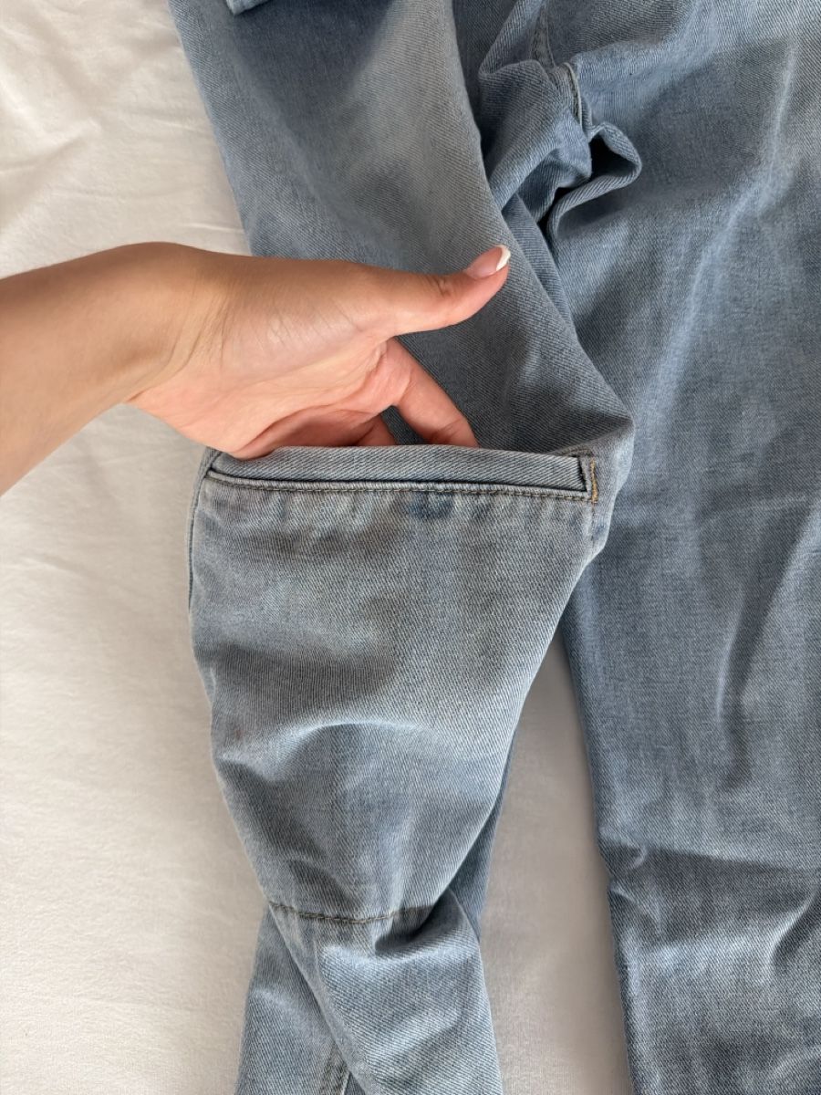 Jeans: Jeans hellblau Grösse S Used-Look – Usato da Gams venduto da fra_vzj5 3