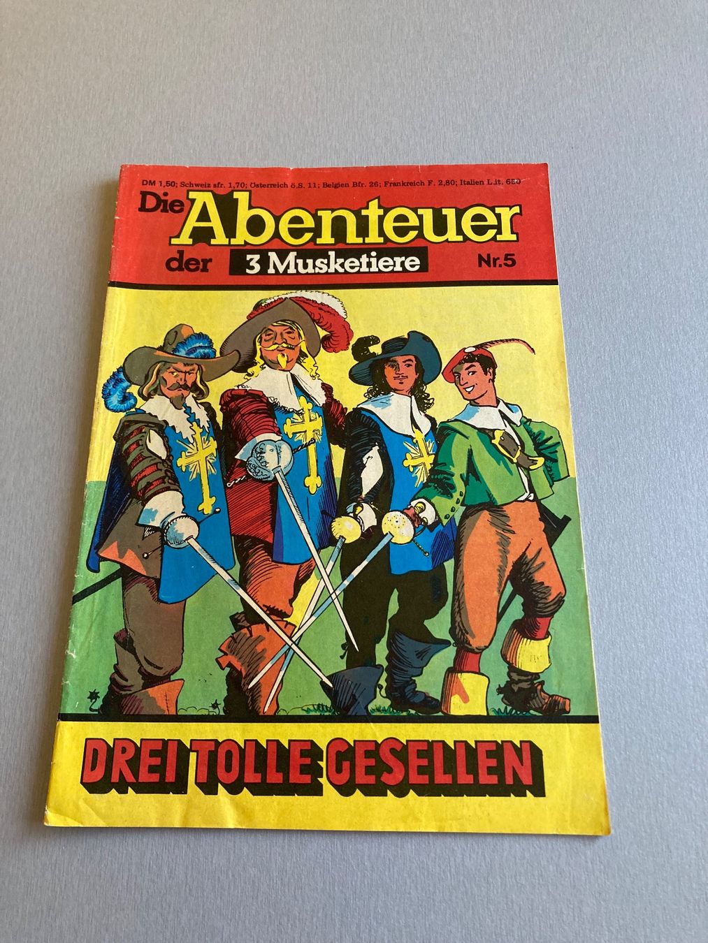 Fumetti: 3 Comics Abenteuer-Hefte – Usato da Wald ZH venduto da Liedermacher 2