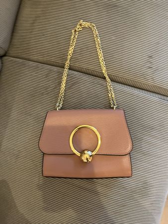 Damen Handtasche Coccinelle rosa Leder neu