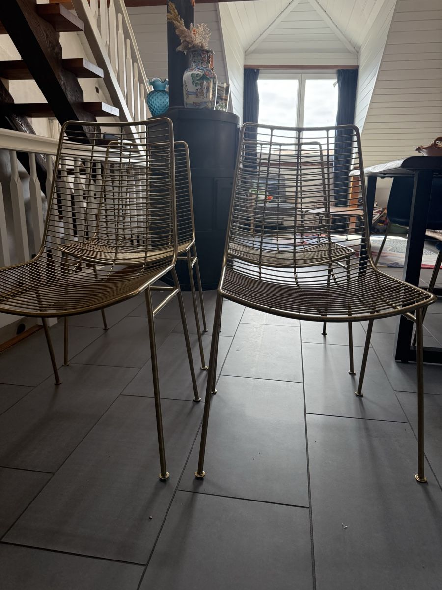 Sedie: Set of 4 Brass Chairs – Usato da Etoy venduto da mau_677p 1