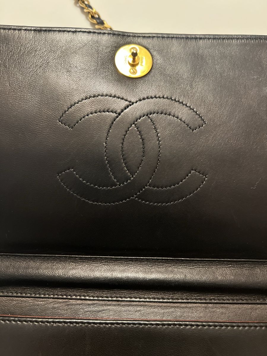 Borse da donna: Chanel Einwellig Flap Bag Lammleder – Usato da Erlenbach ZH venduto da Sinichi 2
