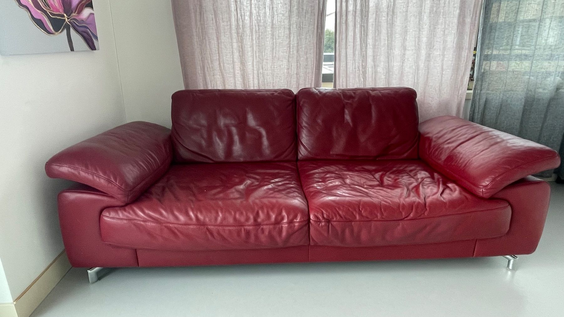 Pfister Sofas: Echtleder-Sofa – D'occasion à Meilen par fur_9ldk
