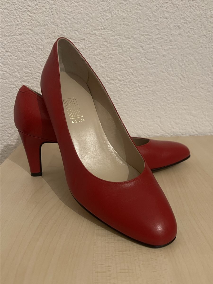 Scarpe da donna: Escarpins rouges, T 36.5 – Usato da St-Pierre-Clages venduto da ste_xk6p