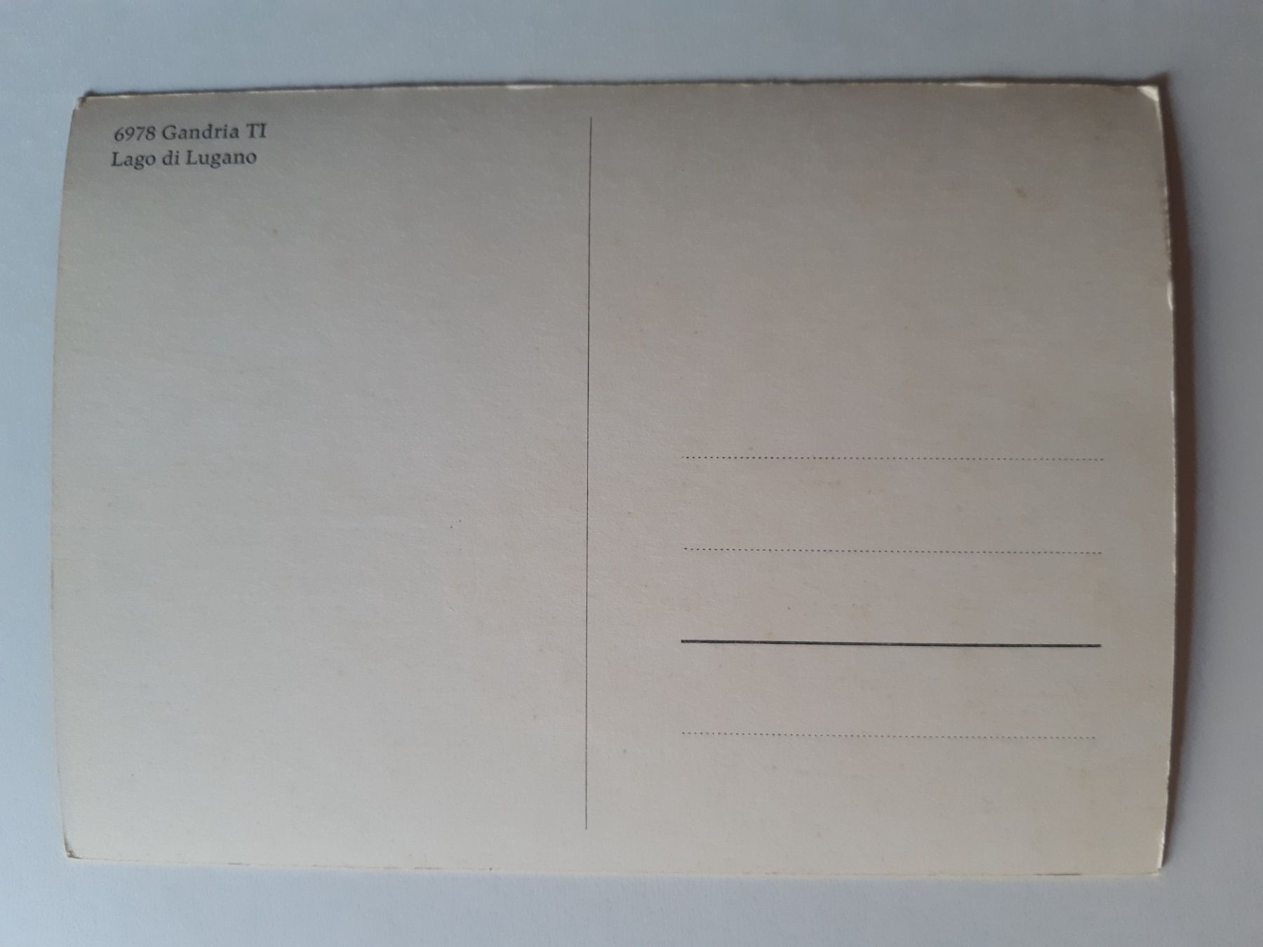 Cartes postales: Gandria, Ticino, postcard – D'occasion à Verscio par giamma1985 1