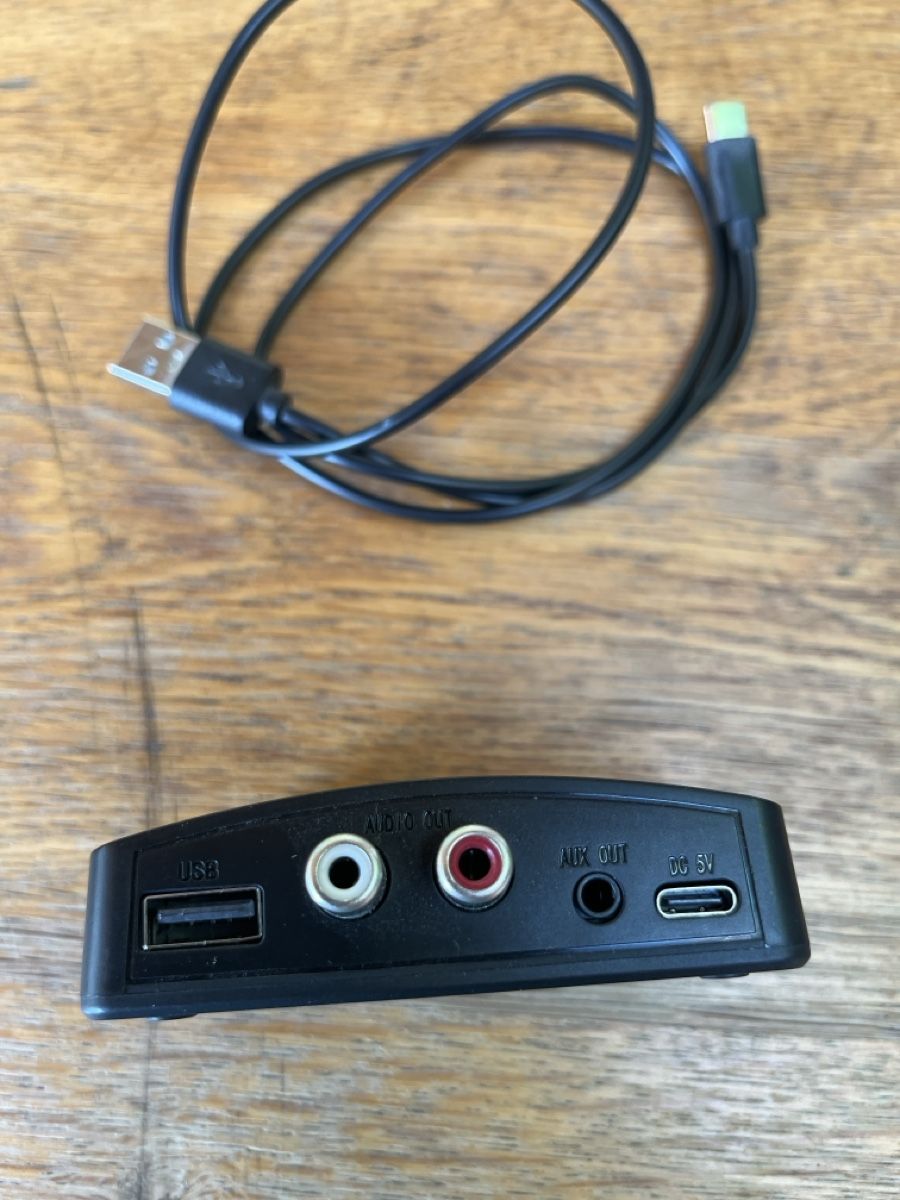 Laufwerke & Adapter: Bluetooth Audio Empfänger schwarz mit USB Kabel gebraucht – Gebraucht aus Braunau von Gizmo123 1