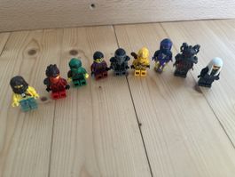 Lego Ninjago Figuren Konvolut, 9 Figuren, original 