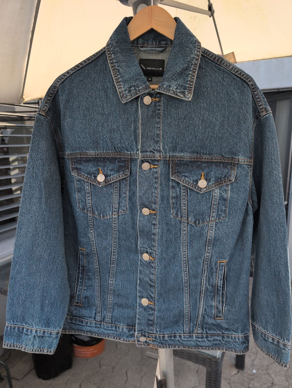 Giacche: Veste en jean Renuar bleue taille M – Nuovo (secondo la descrizione) da Bassersdorf venduto da pca_cz6q