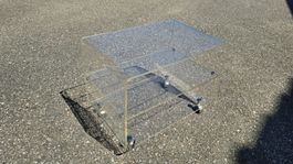 Vintage 1970er Jahre Beistelltisch, Clubtisch, Plexiglas