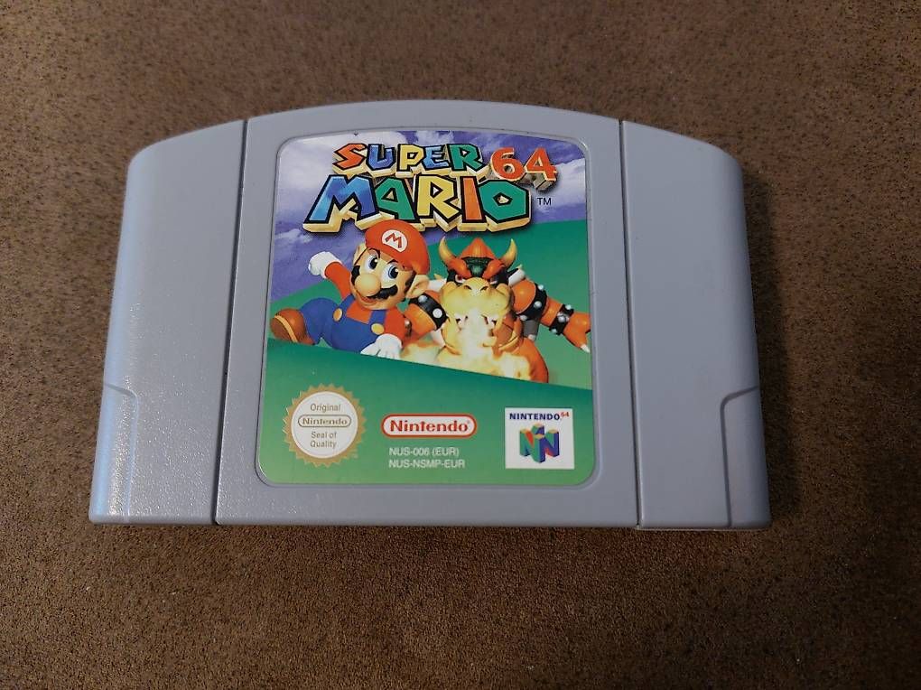 Jeux: Super Mario 64 – D'occasion à Brislach par Rocksie