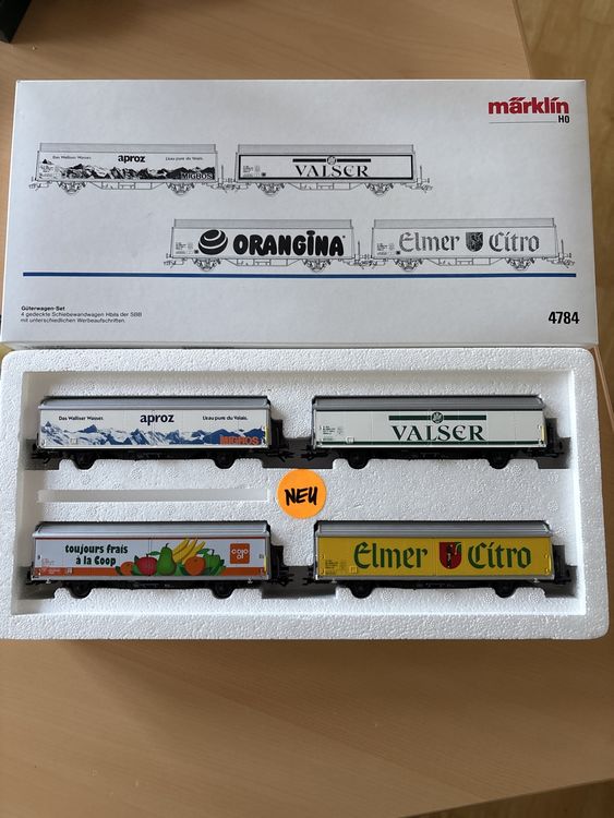 Coffret Voitures Voyageurs Publicitaires Märklin 4290 – Époque III – Complet